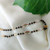 Starfish Rainbow Cloud Nazariya 5.00 Grams A Pair, 18KT Gold